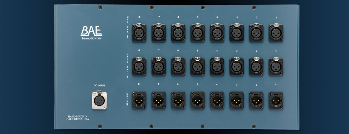 8CR - 8 Channel Rack